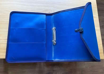 Photo of free Soft cover ring binder file folder (Congleton town CW12) #2