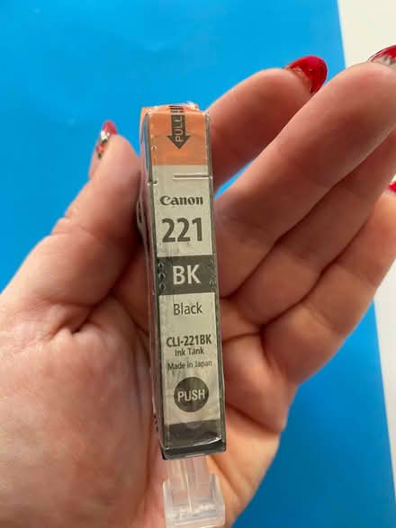 Photo of free Unsealed Canon printer black ink (Watertown) #2