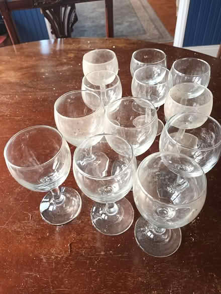 Photo of free Wine glasses (Cwmbach Llechrhyd LD2) #2