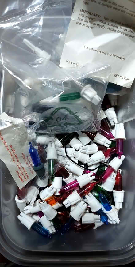 Photo of free Xmas bulbs & tree hooks (Southport PR8) #2