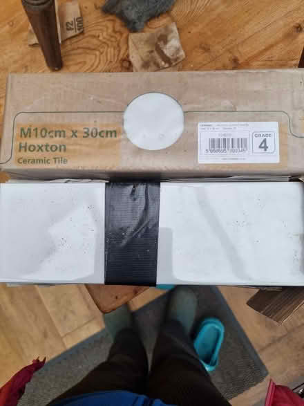 Photo of free 30 White tiles (Ilford) #1