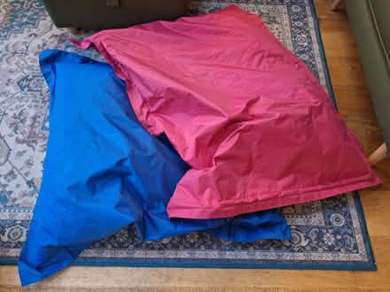 Photo of free Two large bean bags (100x80cm) (Sevenoaks TN13) #1