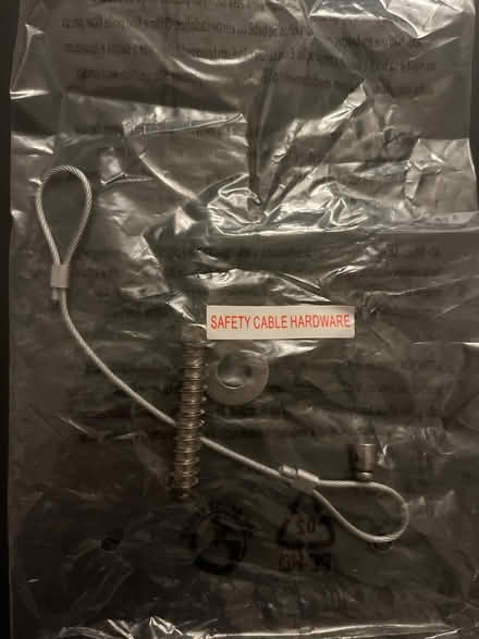 Photo of free Safety Cable Hardware (McLean Gardens) #1