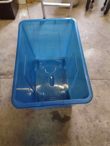 Photo of free 2 large plastic storage boxes (Croham CR2) #1