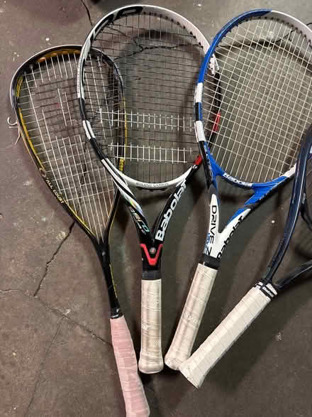 Photo of free Tennis and squash rackets (Inner Richmond) #3