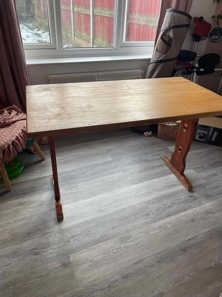 Photo of free Wooden table (Woodchurch) #1