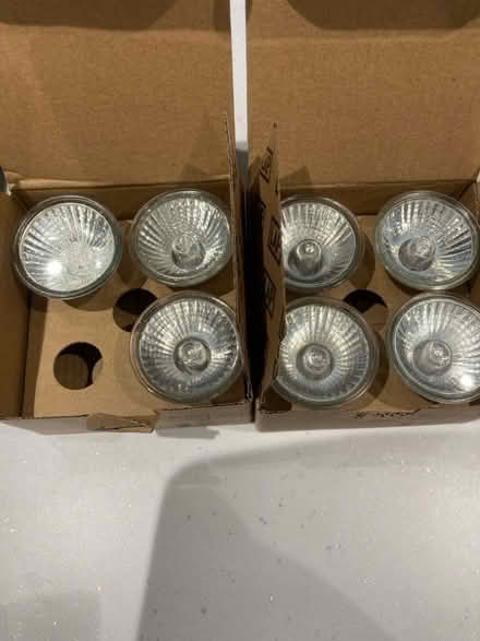 Photo of free 7 x GU10 50w Halogen Bulbs 230-240v Lightbulbs (Wroughton SN4) #1