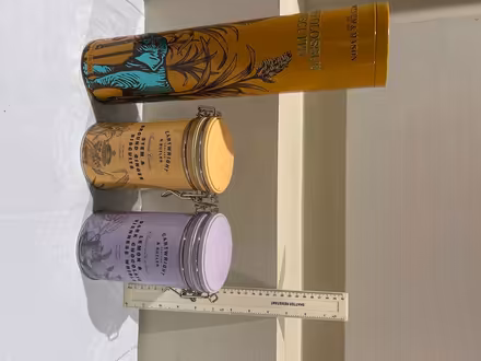 Photo of free 3 empty storage tins (New Malden KT3) #1