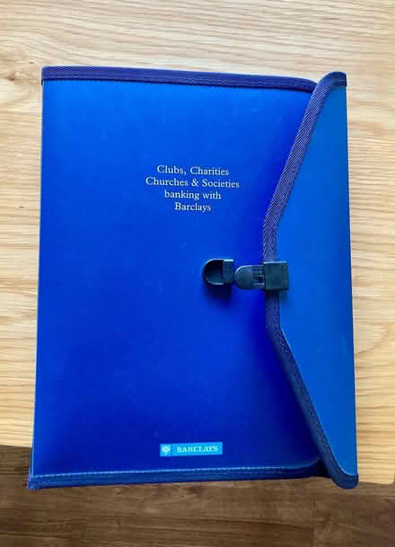Photo of free Soft cover ring binder file folder (Congleton town CW12) #1