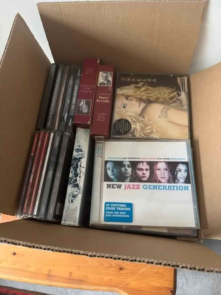 Photo of free Box of Music CDs (CF64 Sully) #1
