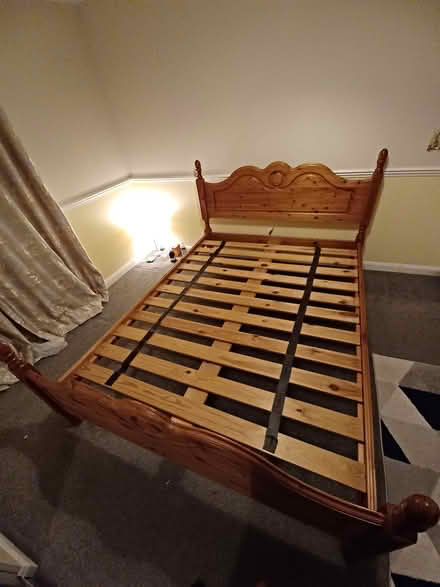 Photo of free King size bed frame (Winklebury RG23) #1
