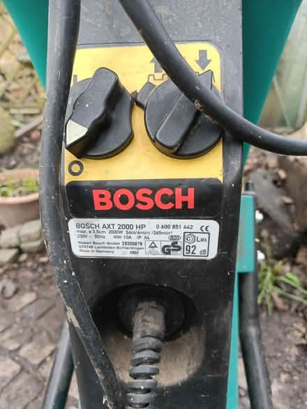 Photo of free Bosch electric garden shredder (Shirley CR0) #3