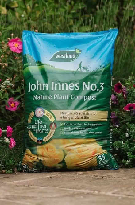 Photo of John Innes compost No 3 (Rose Green PO21) #1