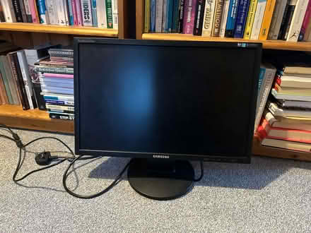 Photo of free computer monitor with VGA cable (Whaddon GL52) #1