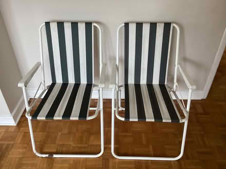 Photo of free Folding garden chairs (Bath & North East Somerset) #1