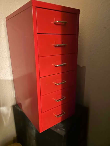 Photo of free ikea metal filing cabinet (moston M40,) #1