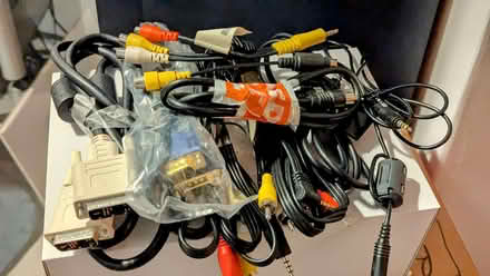 Photo of free Job-lot of mostly video cables (Bog Gate TW10) #1
