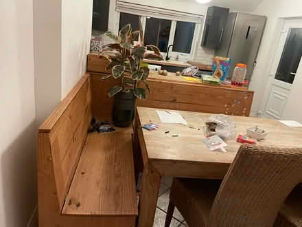 Photo of free Wooden L shaped storage bench (Liverpool L18) #2