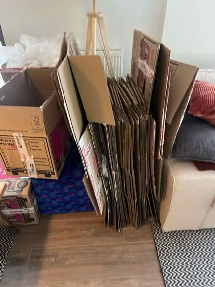 Photo of free 28 moving carton boxed (N1C 4PF Camden) #1
