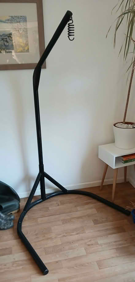 Photo of free Large Black Stand (formerly for egg chair) (Paddock Wood TN12) #1