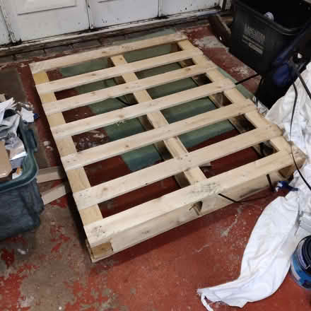 Photo of free Wooden pallet 120cm x 100cm (Bolton le Sands LA5) #1
