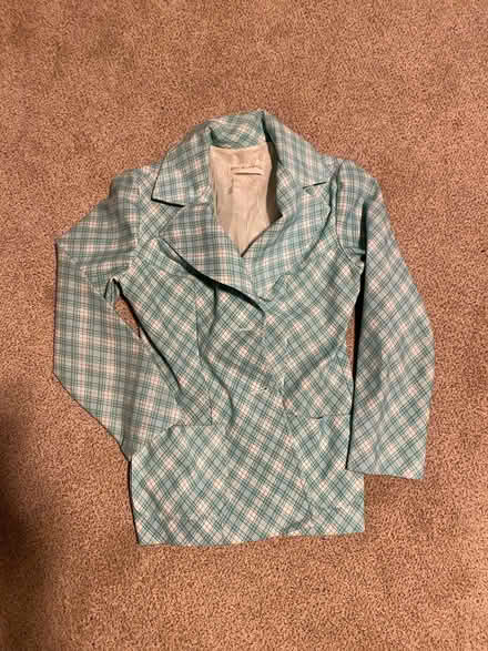 Photo of free 1970s turquoise ‘Pant Suit’ (East Cambridge) #1