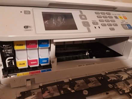 Photo of free Epson WorkForce Pro WF 5620 with partially blocked printhead (Purley CR8) #2