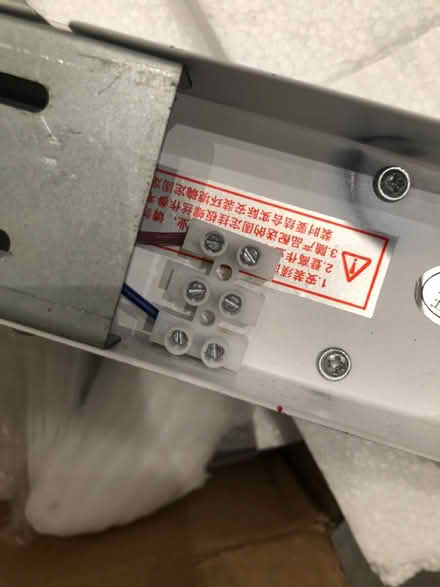 Photo of free 2 LED light fittings (wired) (KT1) #3