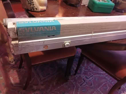 Photo of free Fluorescent tubes and light fitting (Cwmbach Llechrhyd LD2) #2