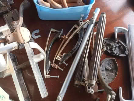 Photo of free Assorted door handles etc (Cwmbach Llechrhyd LD2) #3