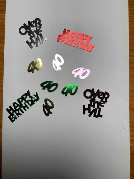 Photo of free 40th BIRTHDAY CONFETTI (Patcham BN1) #1