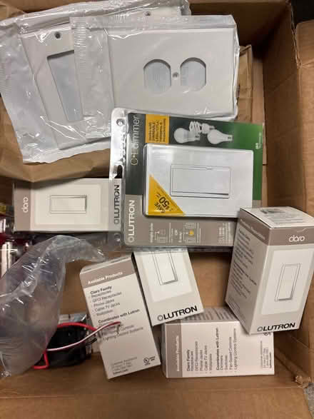 Photo of free Box of Lutron claro switches (Inner Richmond) #2