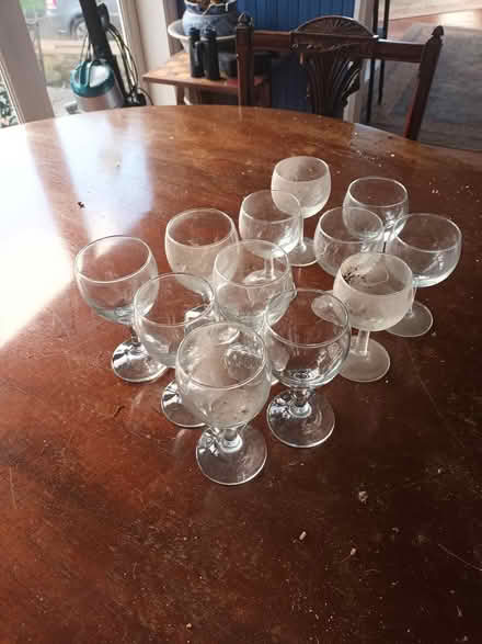 Photo of free Wine glasses (Cwmbach Llechrhyd LD2) #1