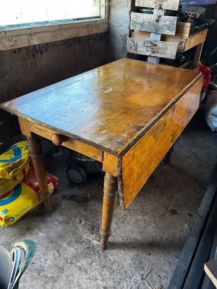 Photo of free Drop leaf kitchen table (Law DD3) #1