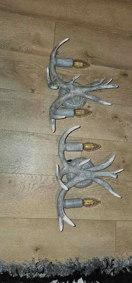 Photo of free 2 x wall lights (shackleton village CV37) #1