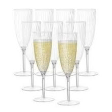 Photo of Plastic champagne flutes (IP2) #1