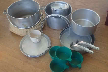 Photo of free camping mess kit w/pots & pans for (central San Rafael) #1