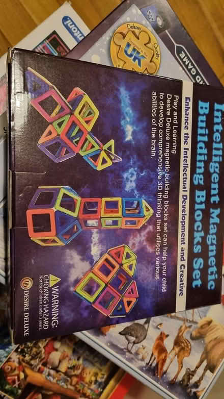 Photo of free Magnetic building block set (PH10 Rattray) #1