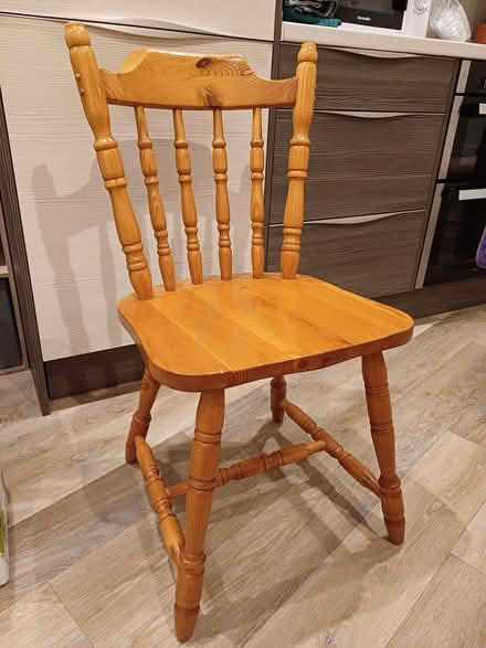 Photo of free Single Pine Dining Chair (Alstone GL50) #2
