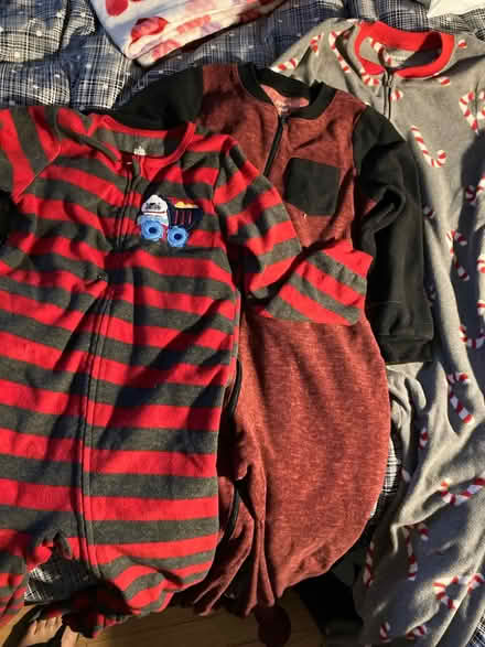 Photo of free Boys fleece footie pjs (Woodfield Rd & Airpark) #1