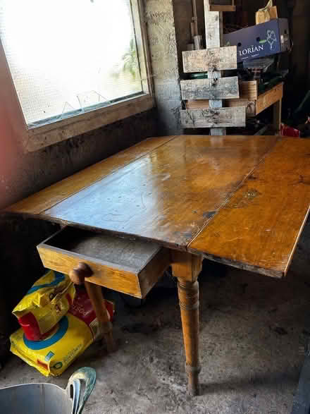 Photo of free Drop leaf kitchen table (Law DD3) #2