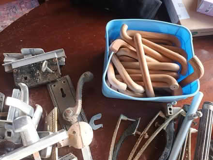 Photo of free Assorted door handles etc (Cwmbach Llechrhyd LD2) #4