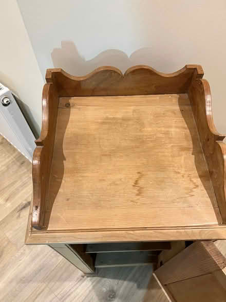 Photo of free Antique bedside table, pine (Chiswick W4) #3