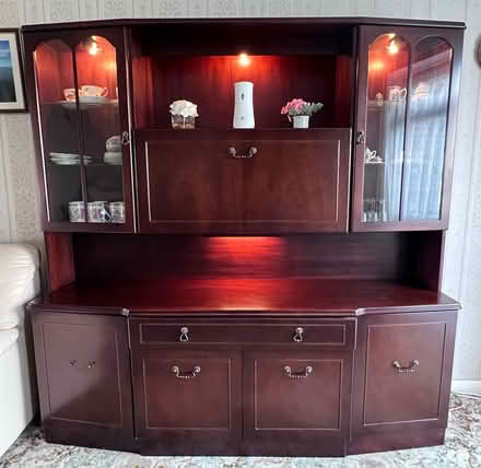 Photo of free Mahogany Display/Storage Unit (Snodland ME6) #4