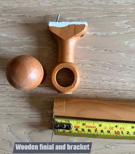 Photo of free Wooden Curtain Pole (GU22) #3