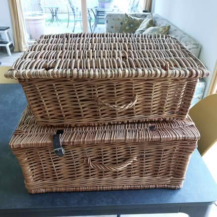 Photo of free Wicker hampers (Stanstead St Margarets SG12) #1
