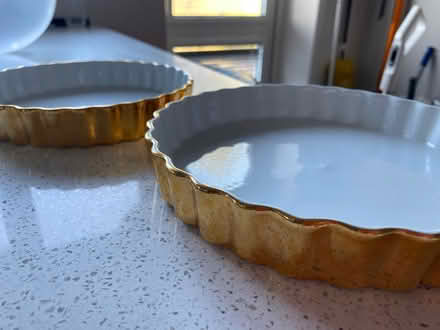 Photo of free 2 Quiche/Flan Dishes (Elm Park RM12) #1