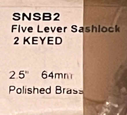 Photo of free Unused Deadlock and Sashlock (Ashburton SE25) #4