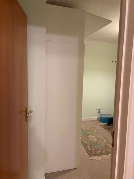 Photo of free Double wardrobe with shelving, cabinets and mirror (Ferndown BH22) #4