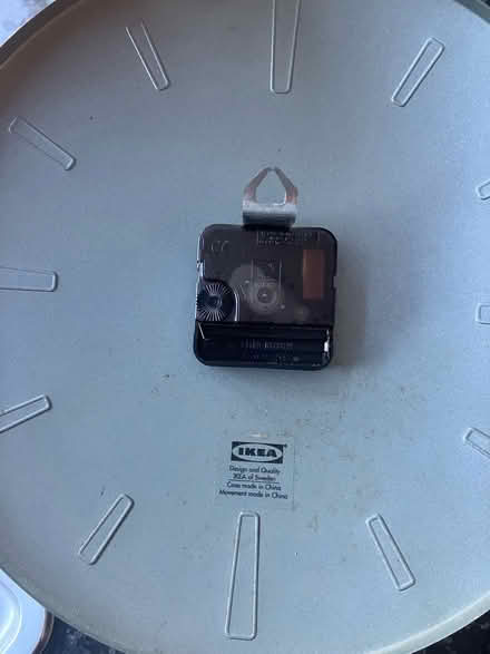 Photo of free Clock Grey Metal (Fareham Titchfield Common PO14) #2